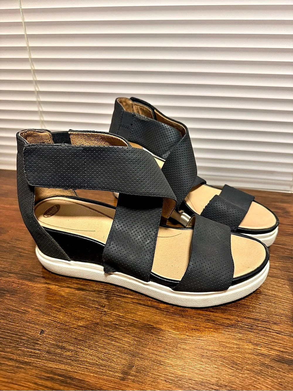 Dr. Scholl's Sheena Wedge Sandal Black